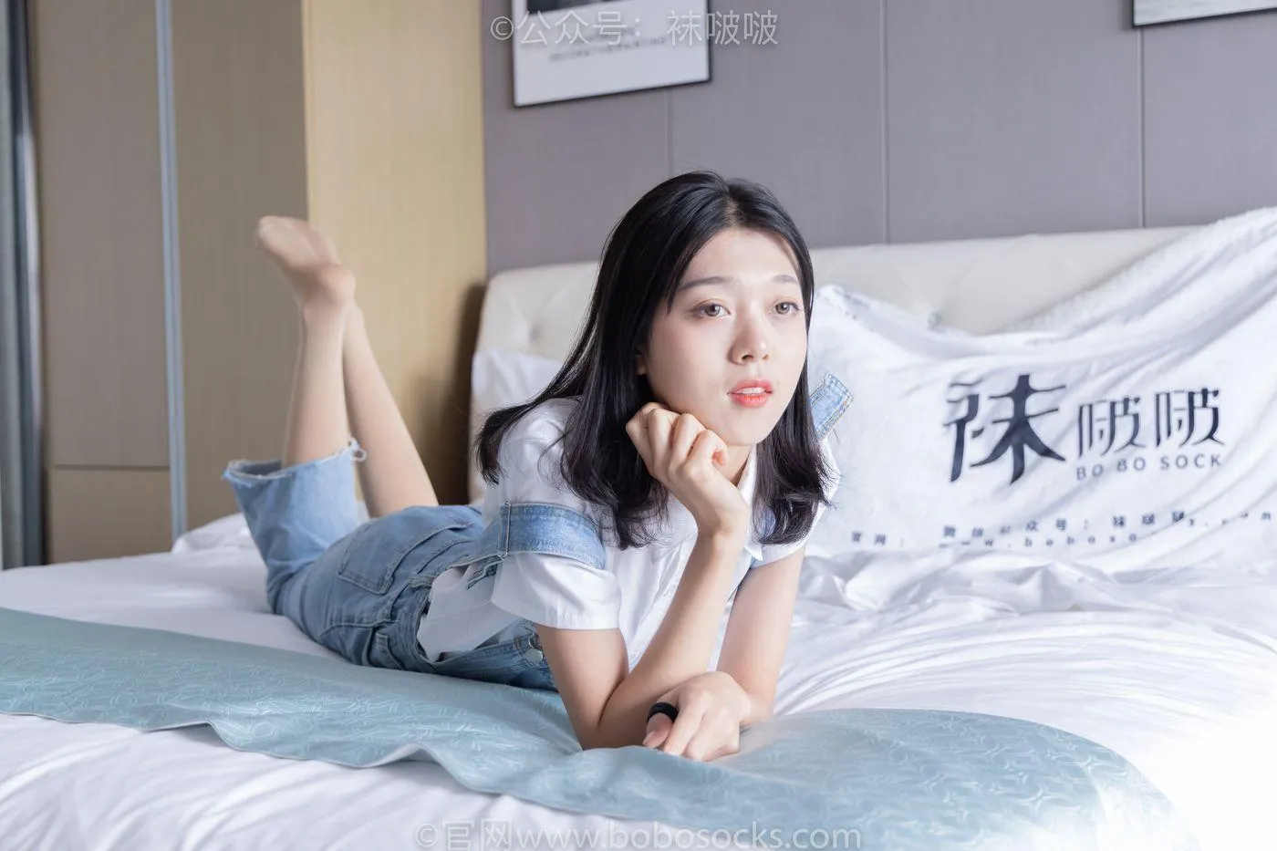 [BoBoSocks袜啵啵]NO.034 瑶瑶-空军一号板鞋、特旧厚肉丝 [131P]插图6